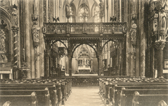 124053 Interieur van de St.-Catharinakerk (Lange Nieuwstraat 36) te Utrecht: priesterkoor.